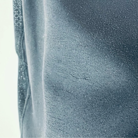 Lululemon Power Lines Crop Leggings Mesh Panels Black Meisai Black White Size‎ 4 - Picture 9 of 12